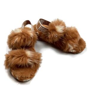 UGG Fluffy Oh Yeah Spots Slide Slipper 1118165